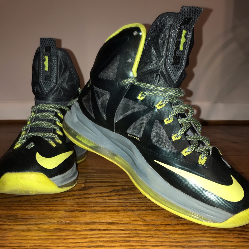 Nike LeBron X 10 Dunkman Seaweed Atomic Green
